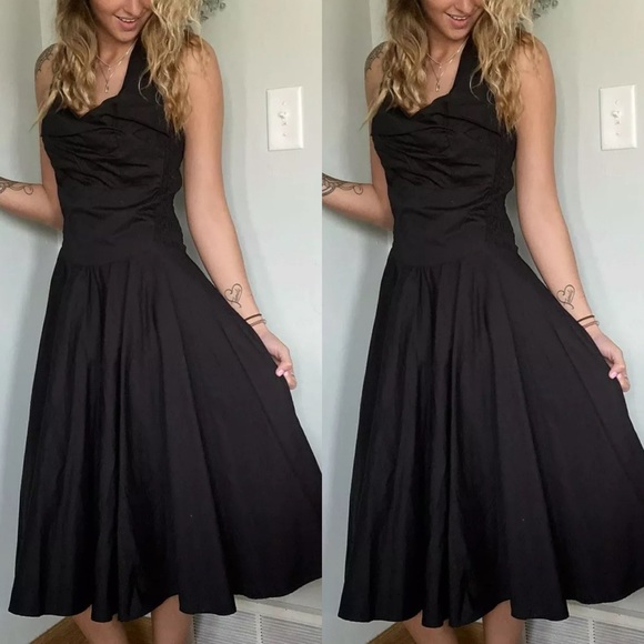 Trashy Diva Dresses & Skirts - NEW Trashy Diva Trixie dress black 40s retro M